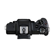 Canon EOS M50 Mark II Vlogging Kit (EF-M 15-45mm Lens, Tripod Grip, Stereo Microphone) (Black)
