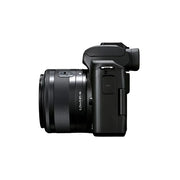 Canon EOS M50 Mark II Vlogging Kit (EF-M 15-45mm Lens, Tripod Grip, Stereo Microphone) (Black)