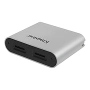 Kingston Workflow microSD Reader (WFS-SDC, USB 3.2 Gen 1 Dual-slot Micro SDHC/SDXC UHS-II)