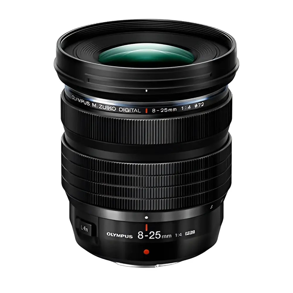 Olympus M.Zuiko Digital ED 8-25mm f/4 PRO Lens (Black)
