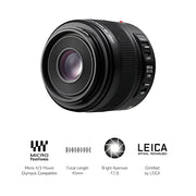 Panasonic Leica DG Macro-Elmarit 45mm F2.8 ASPH OIS (H-ES045)