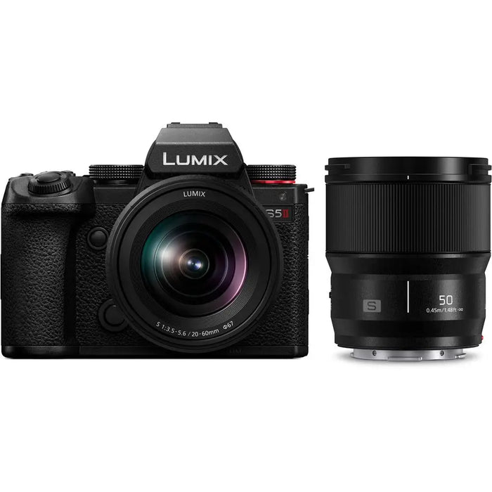 Panasonic Lumix DC-S5 II Kit with S 20-60mm + S 50mm F/1.8 (DC-S5M2W)