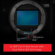 Panasonic Lumix DC-S5 Mirrorless Digital Camera with 20-60mm F3.5-5.6 Lens