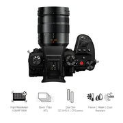 Panasonic Lumix GH6 Mirrorless Camera with 12-60mm f/2.8-4 Lens