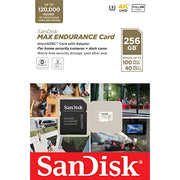 Sandisk MAX Endurance (256GB, SDSQQVR-256G-GN6IA)