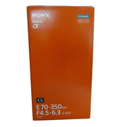 Sony E 70-350mm f/4.5-6.3 G OSS Lens (SEL70350G)