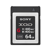 Sony G Series XQD (64GB, 440R, 400W, QD-G64)